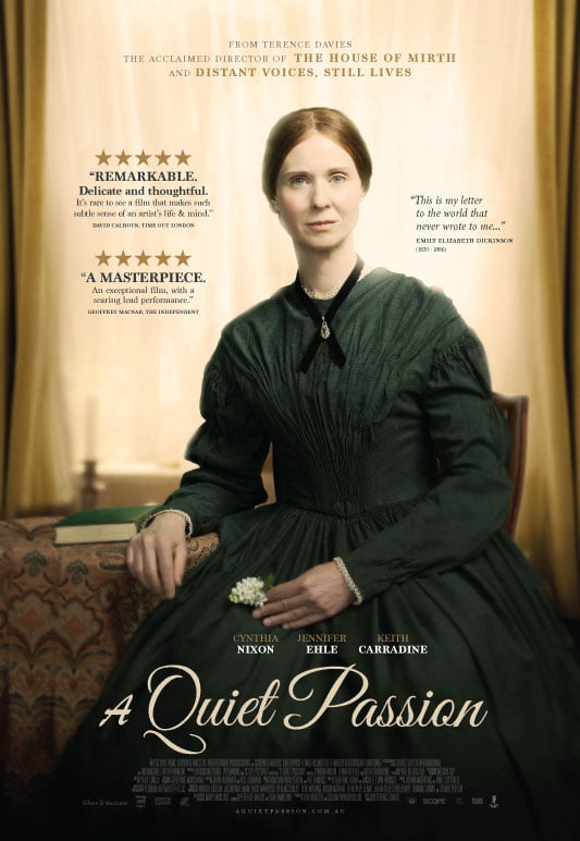 A poster of A Quiet Passion